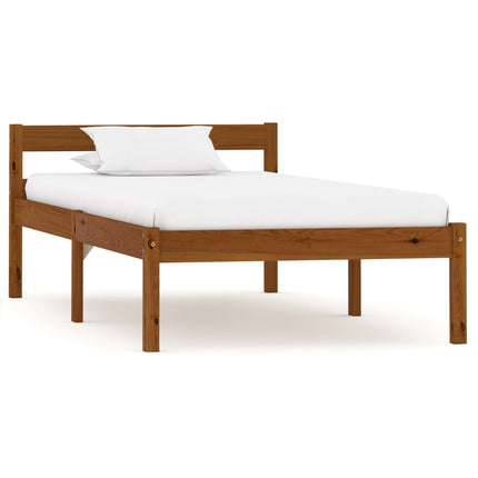 Cadre De Lit Sans Matelas Bois De Pin Massif