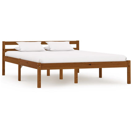 Cadre De Lit Sans Matelas Bois De Pin Massif