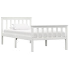 Cadre De Lit Sans Matelas Bois De Pin Massif