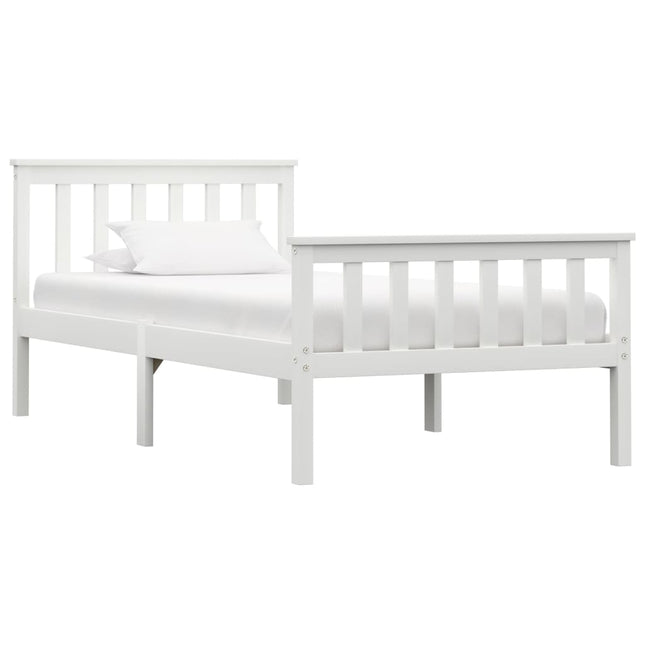 Cadre De Lit Sans Matelas Bois De Pin Massif