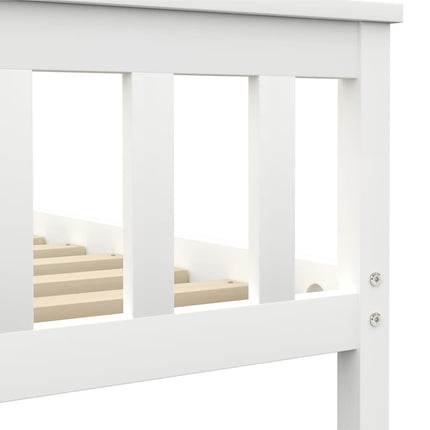 Cadre De Lit Sans Matelas Bois De Pin Massif