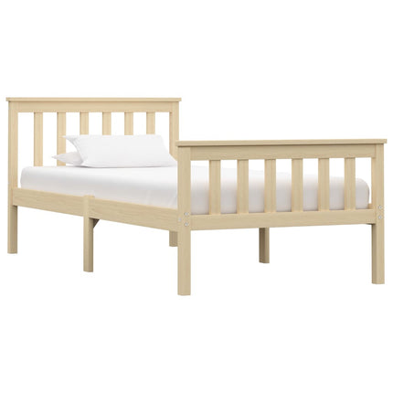 Cadre De Lit Sans Matelas Bois De Pin Massif