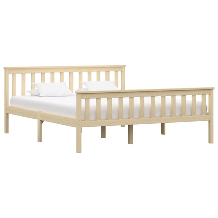 Cadre De Lit Sans Matelas Bois De Pin Massif