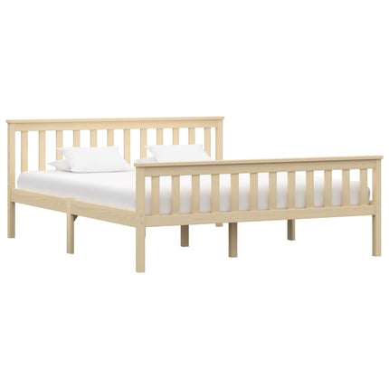 Cadre De Lit Sans Matelas Bois De Pin Massif