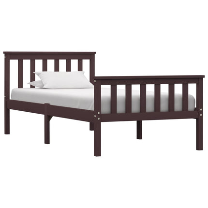 Cadre De Lit Sans Matelas Bois De Pin Massif