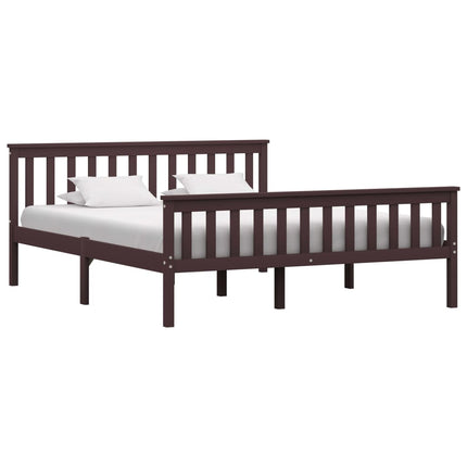 Cadre De Lit Sans Matelas Bois De Pin Massif
