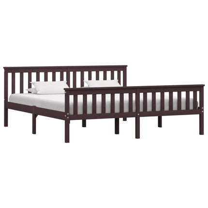 Cadre De Lit Sans Matelas Bois De Pin Massif