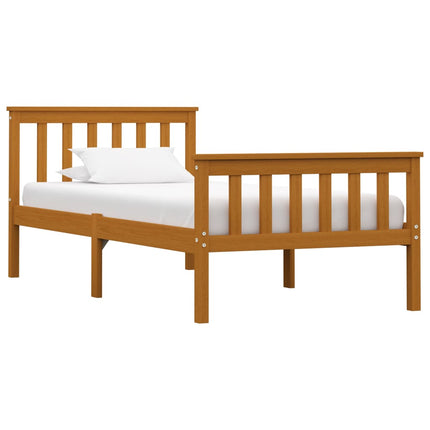 Cadre De Lit Sans Matelas Bois De Pin Massif