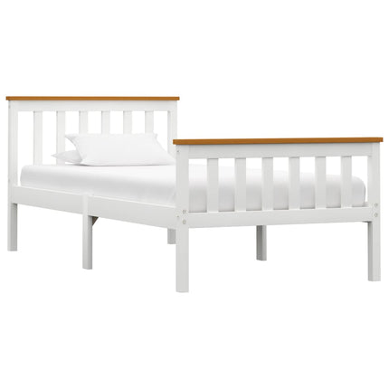Cadre De Lit Sans Matelas Bois De Pin Massif