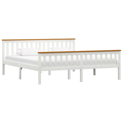 Cadre De Lit Sans Matelas Bois De Pin Massif