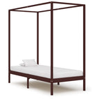Marron foncé / 90 x 200 cm