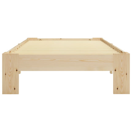 Cadre De Lit Sans Matelas De Pin Massif
