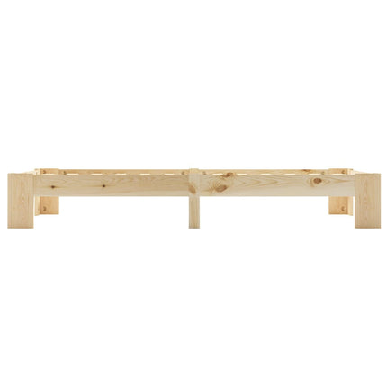 Cadre De Lit Sans Matelas De Pin Massif