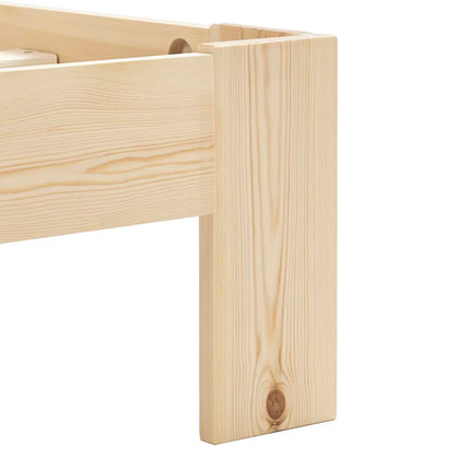 Cadre De Lit Sans Matelas De Pin Massif