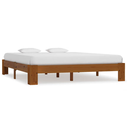 Cadre De Lit Sans Matelas De Pin Massif