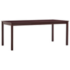 Marron foncé / 1 / 180 x 90 x 73 cm