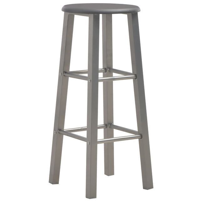 Tabourets De Bar Lot De 2 Mdf