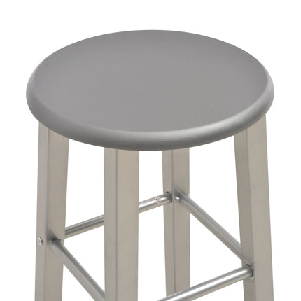 Tabourets De Bar Lot De 2 Mdf
