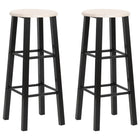 Tabourets De Bar Lot De 2 Mdf