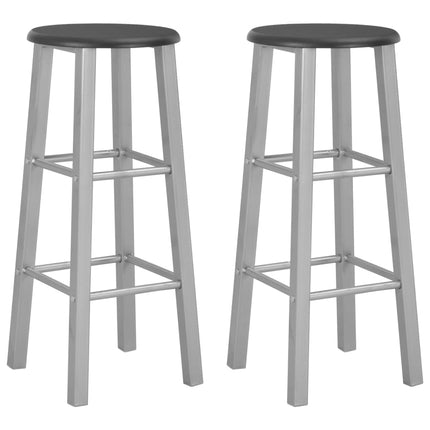 Tabourets De Bar Lot De 2 Mdf
