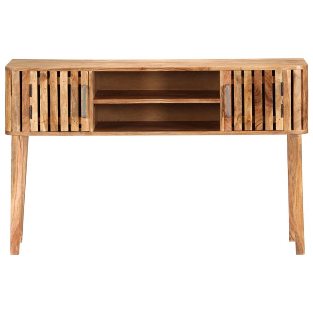 Table Console 120 X 35 X 76 Cm Bois D'acacia Massif