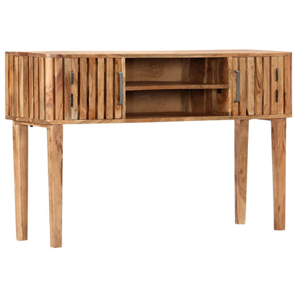Table Console 120 X 35 X 76 Cm Bois D'acacia Massif