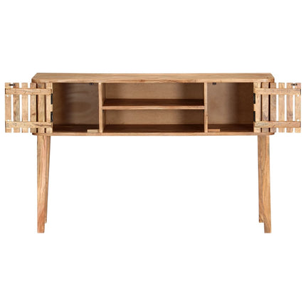 Table Console 120 X 35 X 76 Cm Bois D'acacia Massif