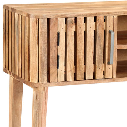 Table Console 120 X 35 X 76 Cm Bois D'acacia Massif