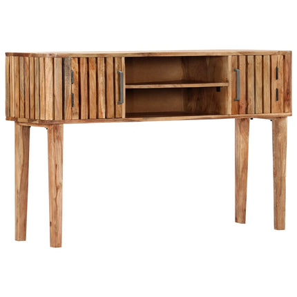 Table Console 120 X 35 X 76 Cm Bois D'acacia Massif