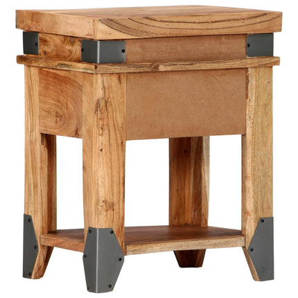 Table De Chevet Bois D'acacia Massif
