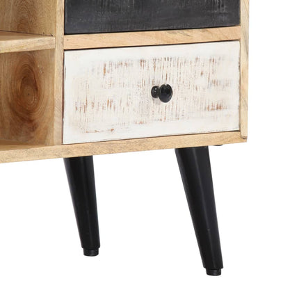 Meuble Tv 115X30X47 Cm Bois Massif De Manguier