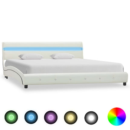 Cadre De Lit Avec Led Similicuir