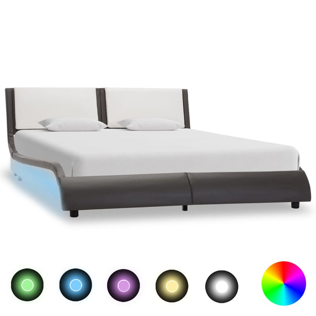 Cadre De Lit Avec Led Similicuir