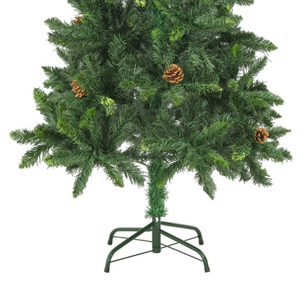 Sapin De Noël Artificiel Avec Pommes De Pin 150 Cm Vert