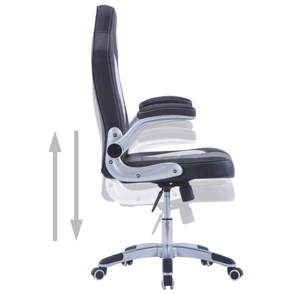 Chaise De Jeu Noir Similicuir