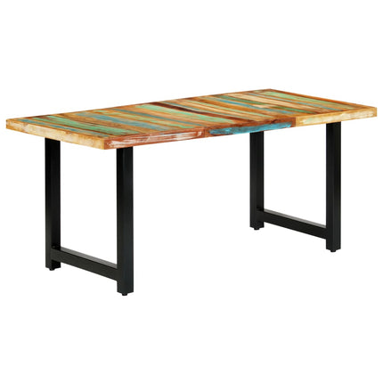Table De Salle À Manger 180X90X76Cm Bois De Récupération Solide