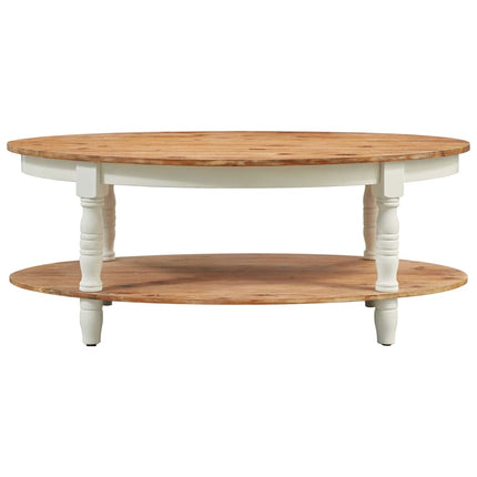 Table Basse 102X62,5X42 Cm Bois D'acacia Solide