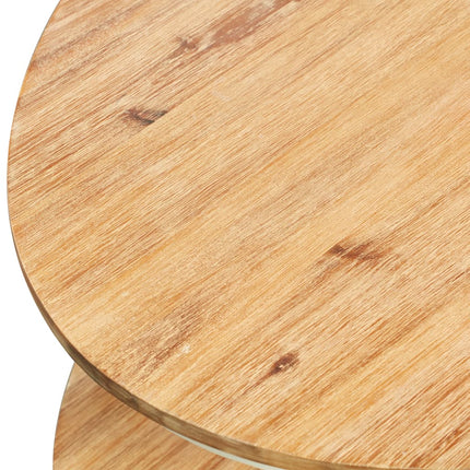 Table Basse 102X62,5X42 Cm Bois D'acacia Solide