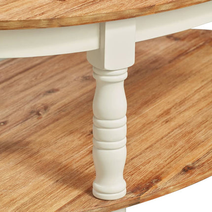 Table Basse 102X62,5X42 Cm Bois D'acacia Solide