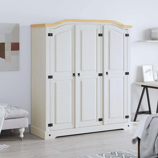 Garde-Robe Avec 3 Portes Gamme Corona Pin Mexicain