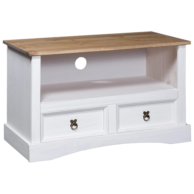 Meuble Tv Gamme Corona Pin Mexicain 91X43X56 Cm