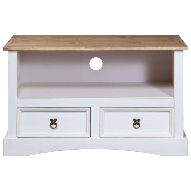 Meuble Tv Gamme Corona Pin Mexicain 91X43X56 Cm