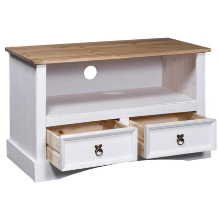 Meuble Tv Gamme Corona Pin Mexicain 91X43X56 Cm