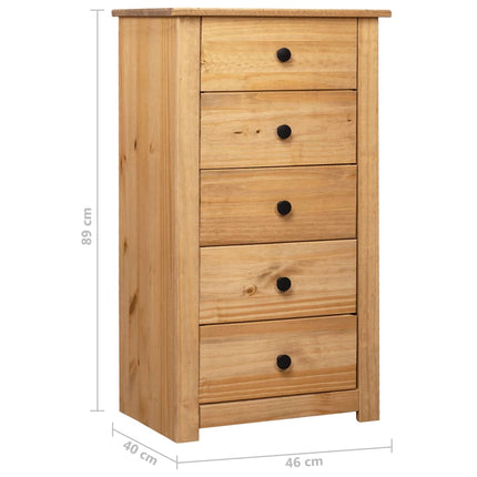 Buffet 46X40X89 Cm Pin Gamme Panama