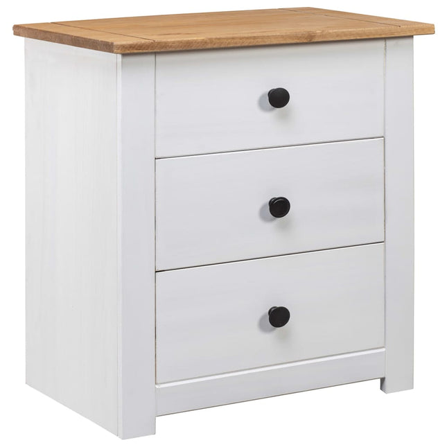 Table De Chevet 46X40X57 Cm Pin Gamme Panama