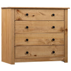 Armoire Latérale 80X40X73 Cm Pin Assortiment Panama