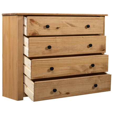Armoire Latérale 80X40X73 Cm Pin Assortiment Panama