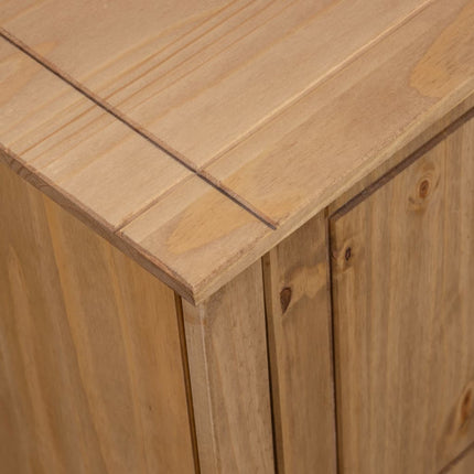 Meuble Tv 120X40X50 Cm Bois De Pin Massif Gamme Panama