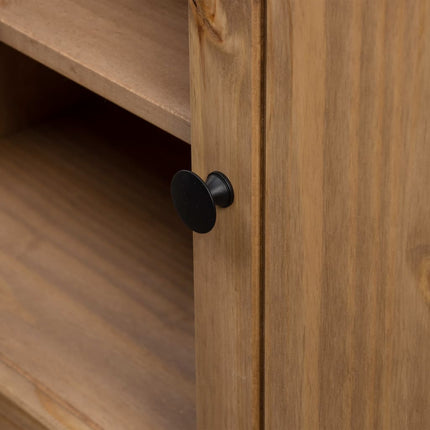 Meuble Tv 120X40X50 Cm Bois De Pin Massif Gamme Panama