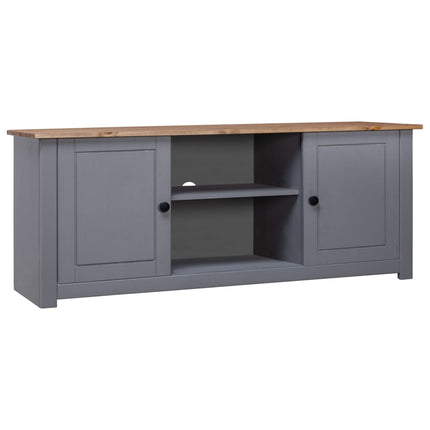 Meuble Tv 120X40X50 Cm Bois De Pin Massif Gamme Panama
